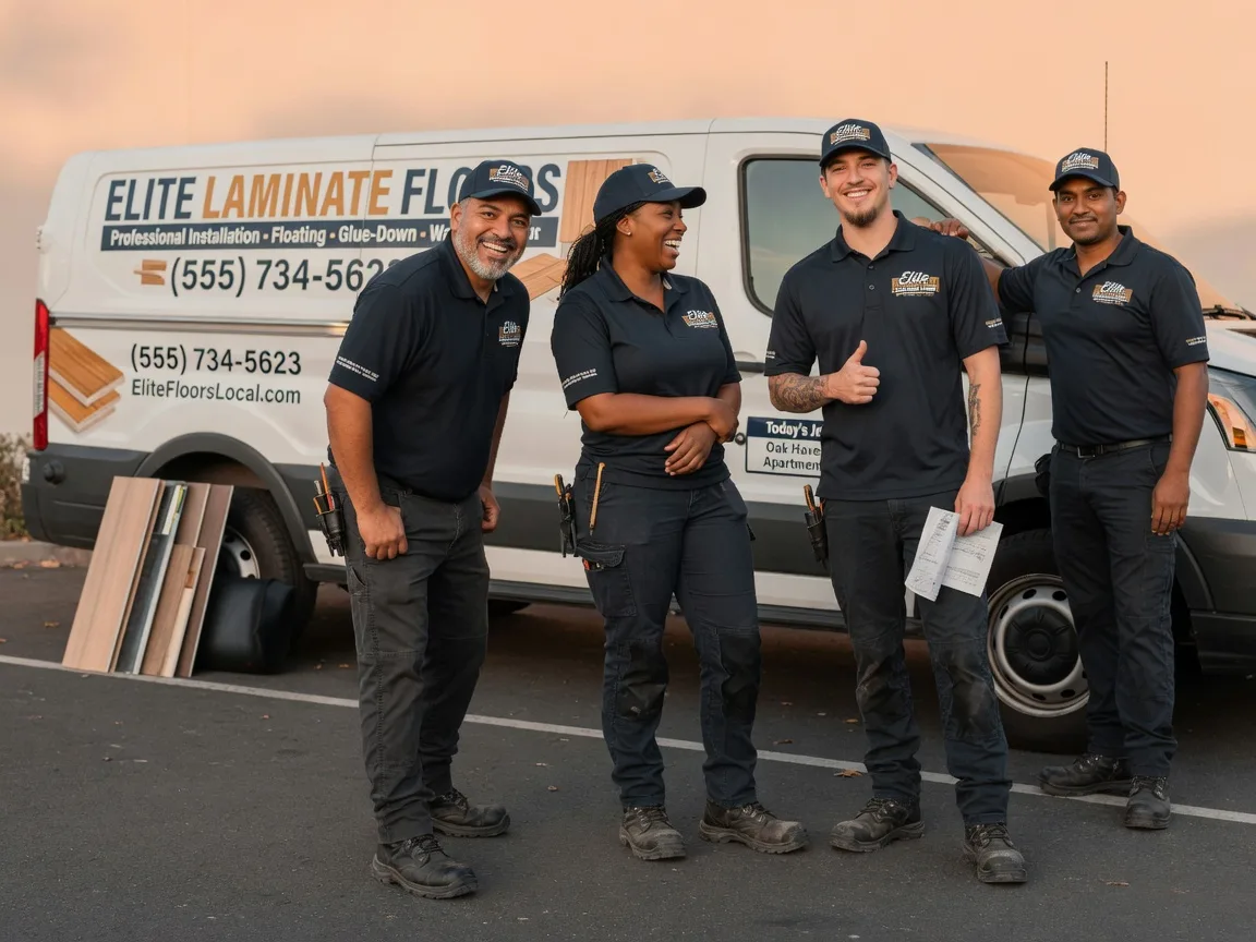 Laminate flooring installation company in Montville, OH